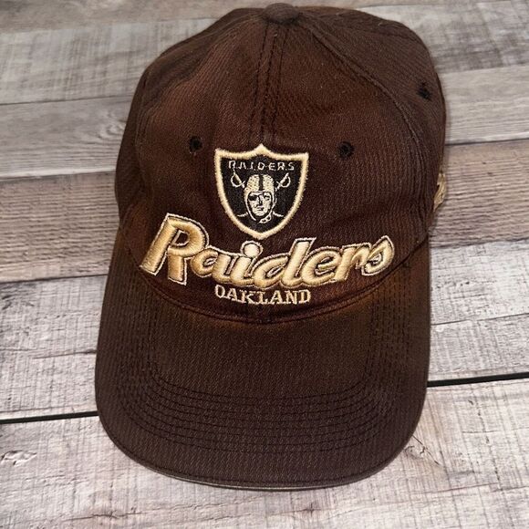 Vintage NFL Oakland Raiders Football Starter Hat - Picture 1 of 7